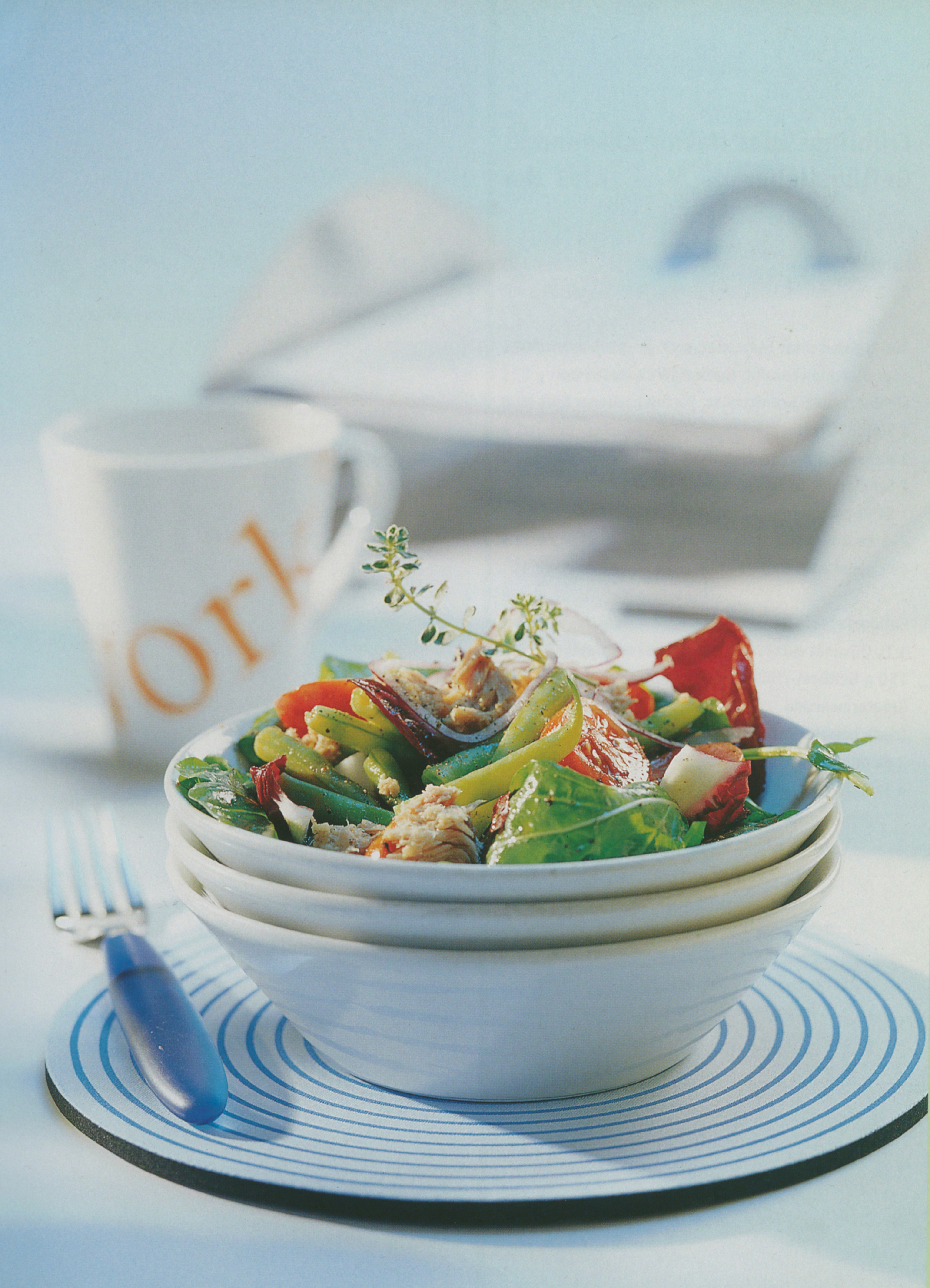 Salade de haricots verts et de thon