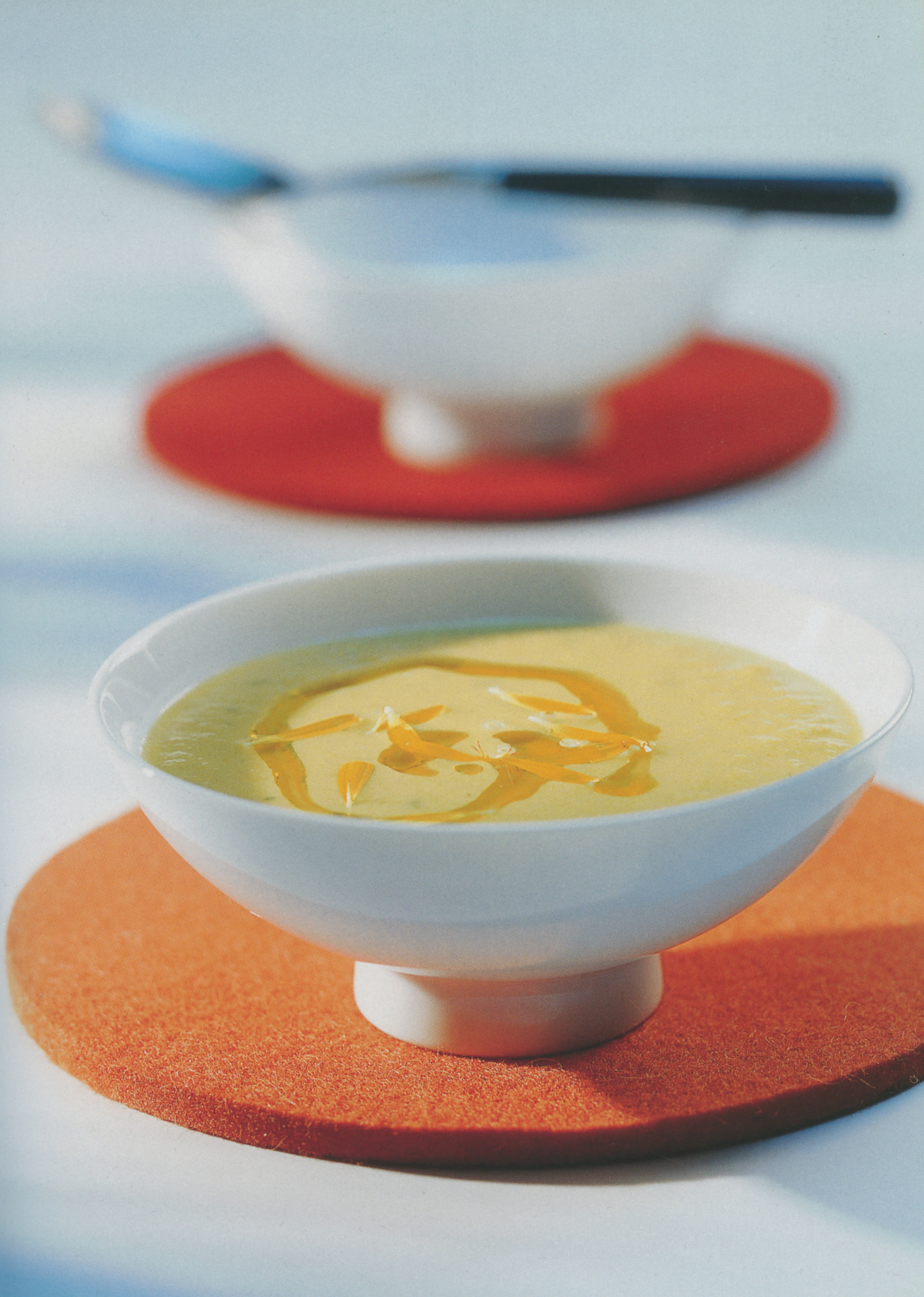 Soupe de carottes à la crème