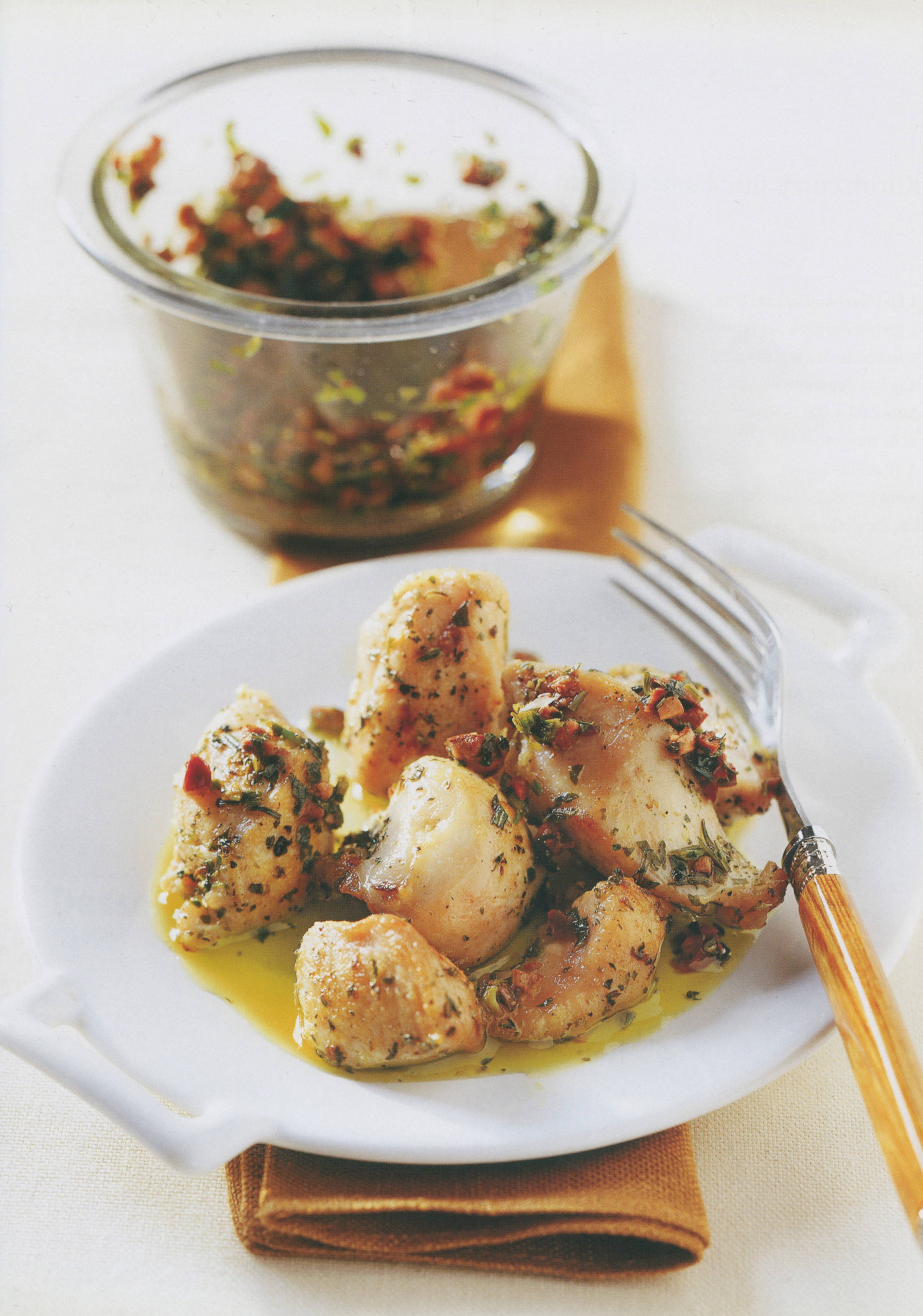 Lapin en sauce au citron