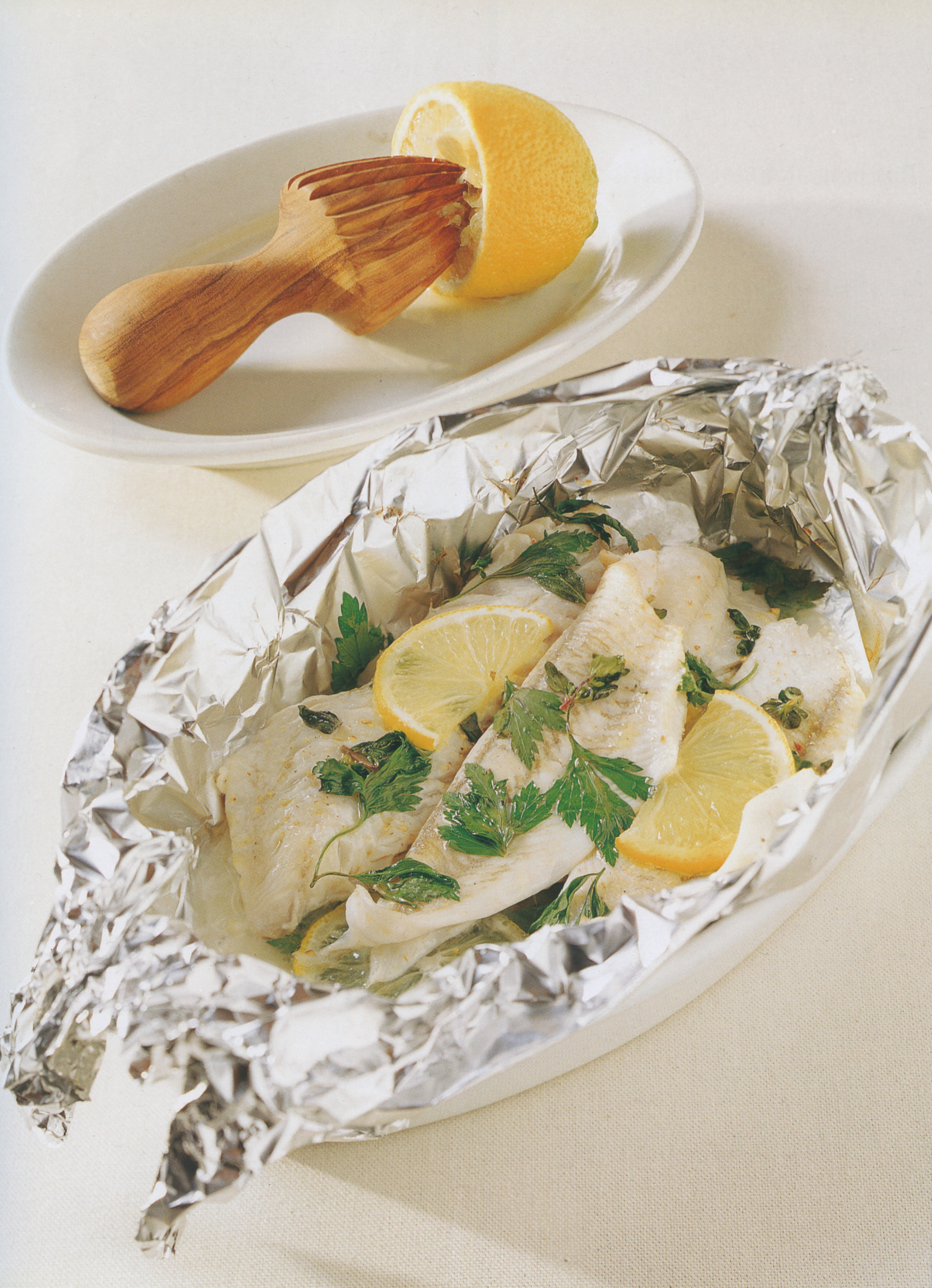 Papillottes de filets de féra